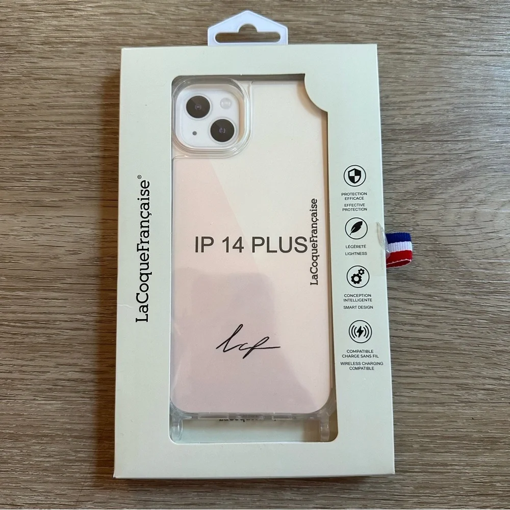iPhone 14 Plus Transparent Ring Case